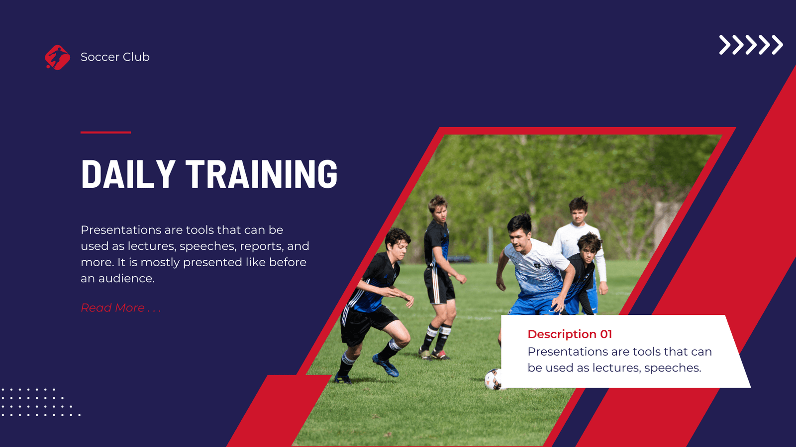 Soccer Club PowerPoint